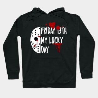 Halloween Friday 13th Jason Mask Quote Hoodie